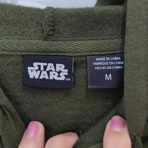 Star Wars Green Hoodie Pullover - Picture 2 of 7